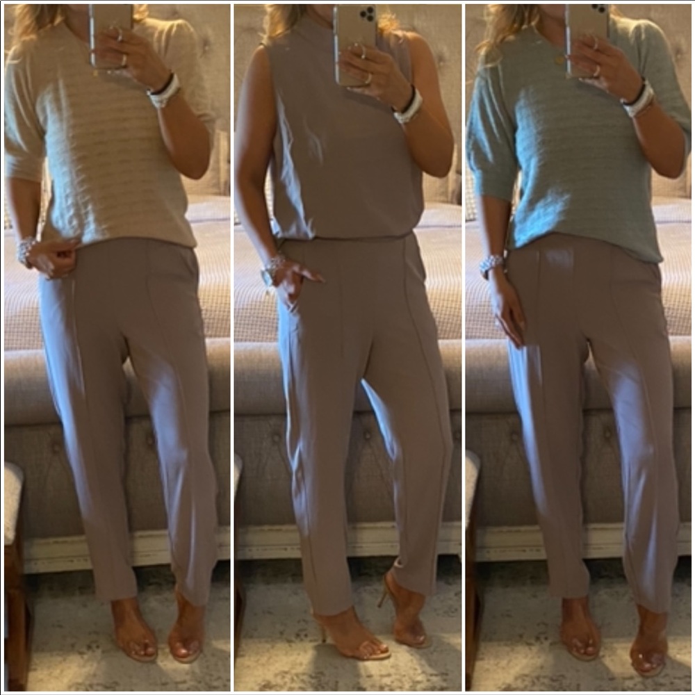 New🍁Beautiful back button blousy top - Picture 2 of 7